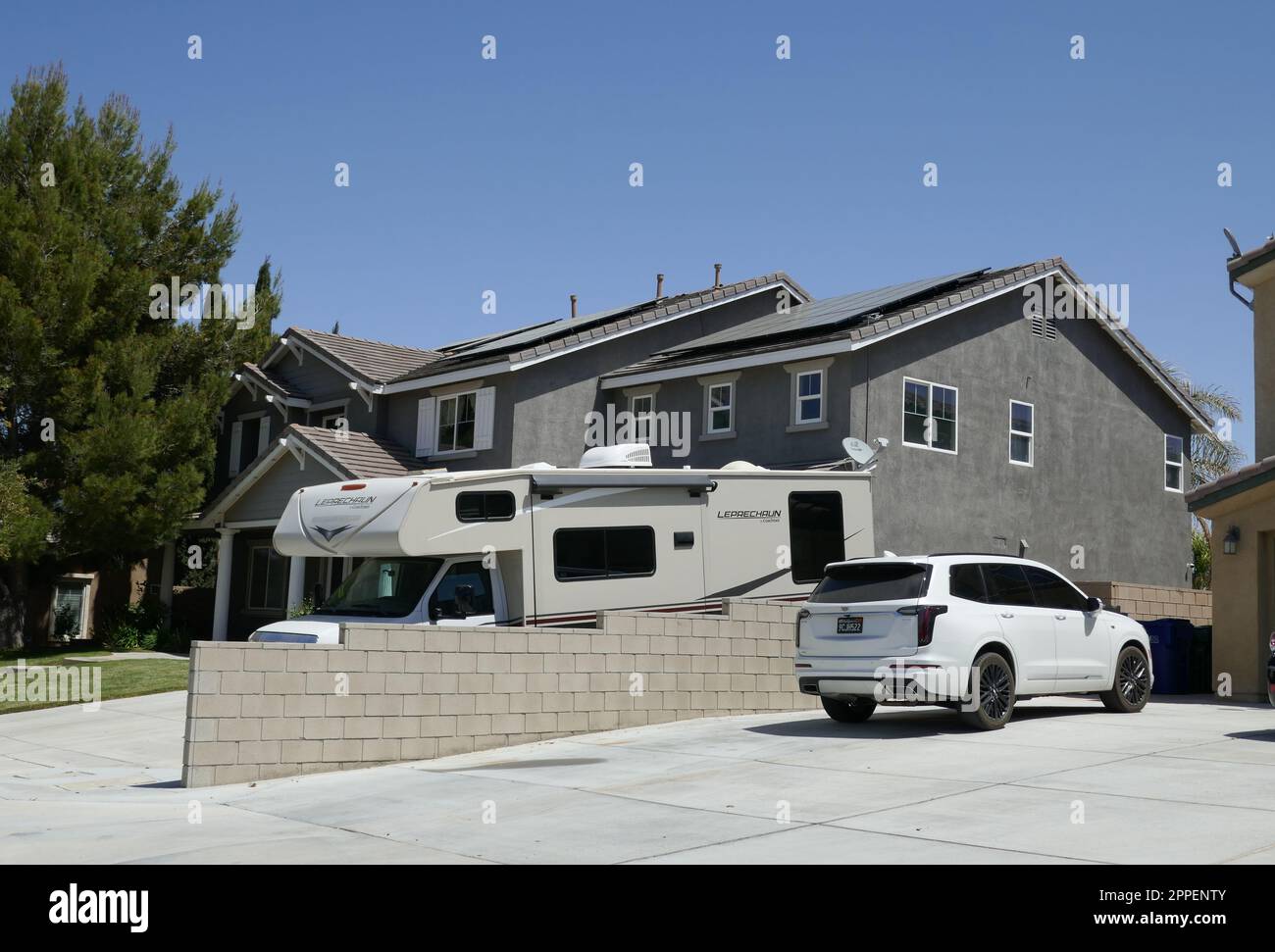 Lancaster, California, USA 23rd April 2023 Singer Aaron Carter's Former