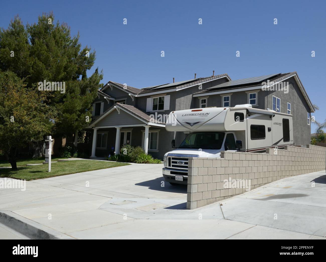 Lancaster, California, USA 23rd April 2023 Singer Aaron Carter's Former