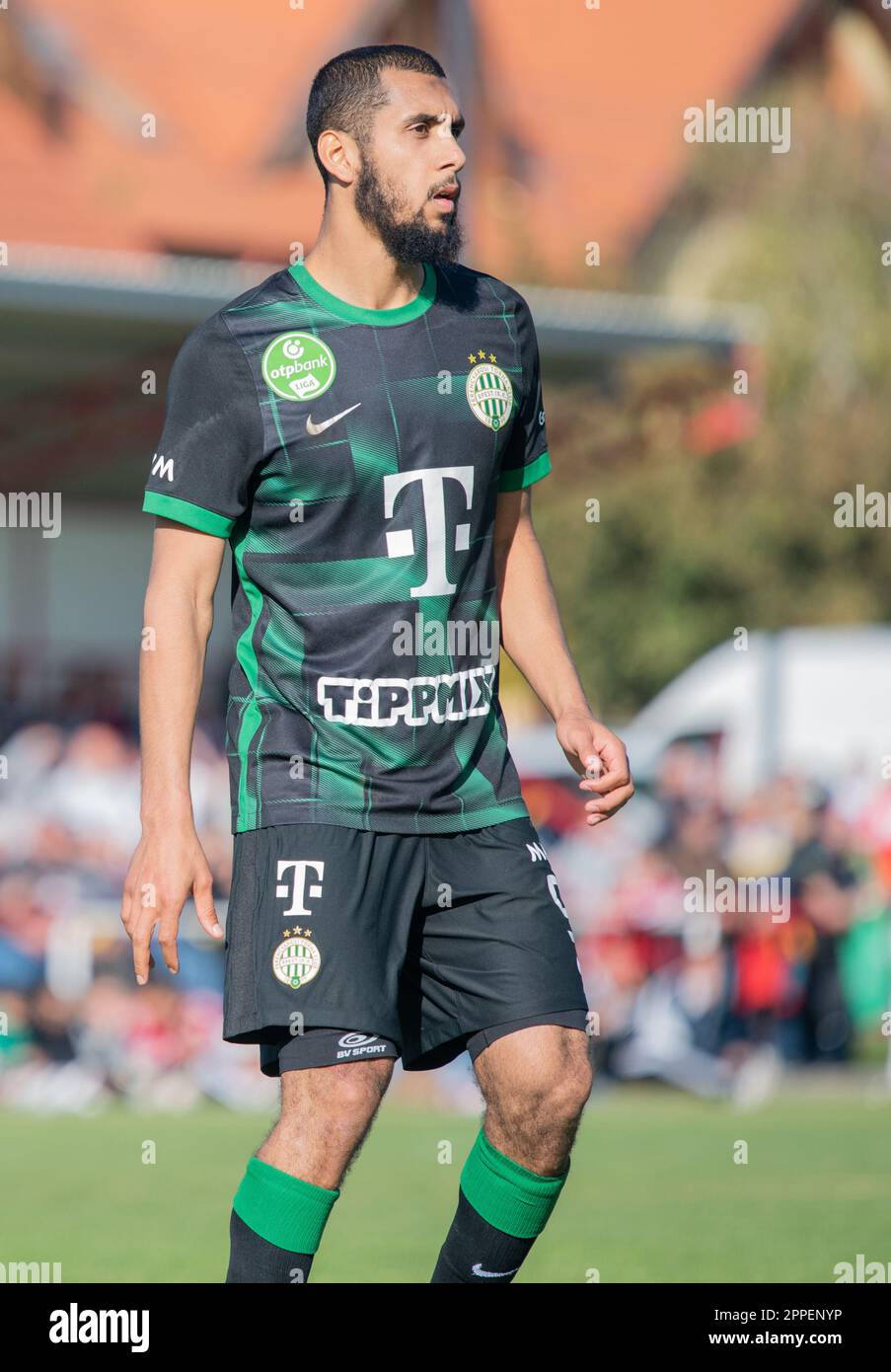 BUDAPEST, HUNGARY - APRIL 2: Angelo Sagal of Ferencvarosi TC