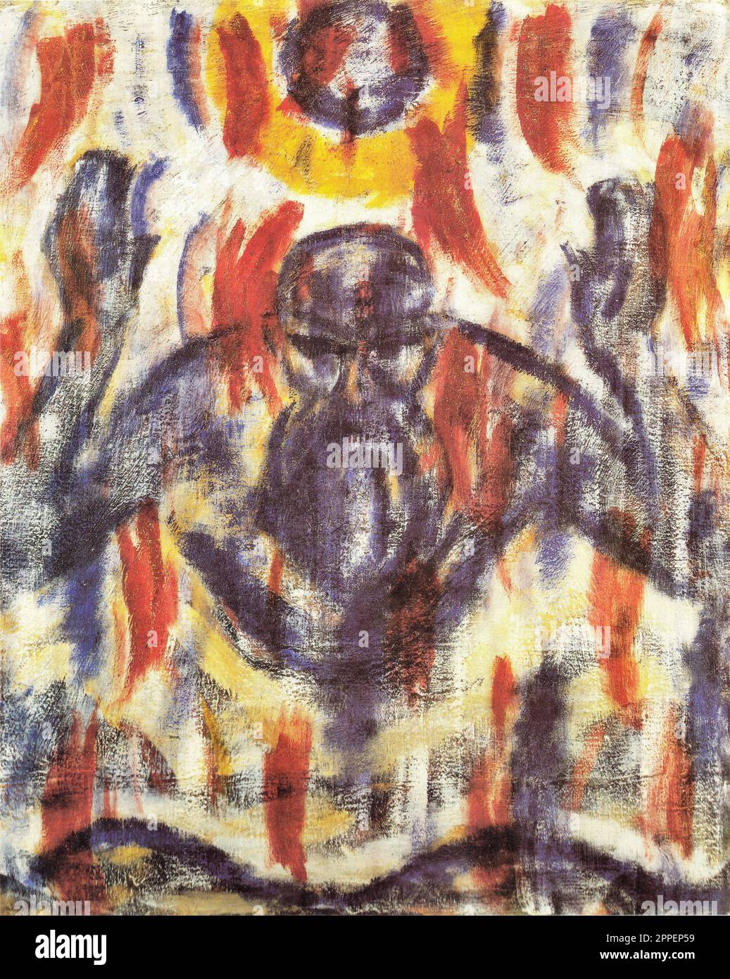 Christian Rohlfs - The Spirit of God over the Waters - 1916 Stock Photo