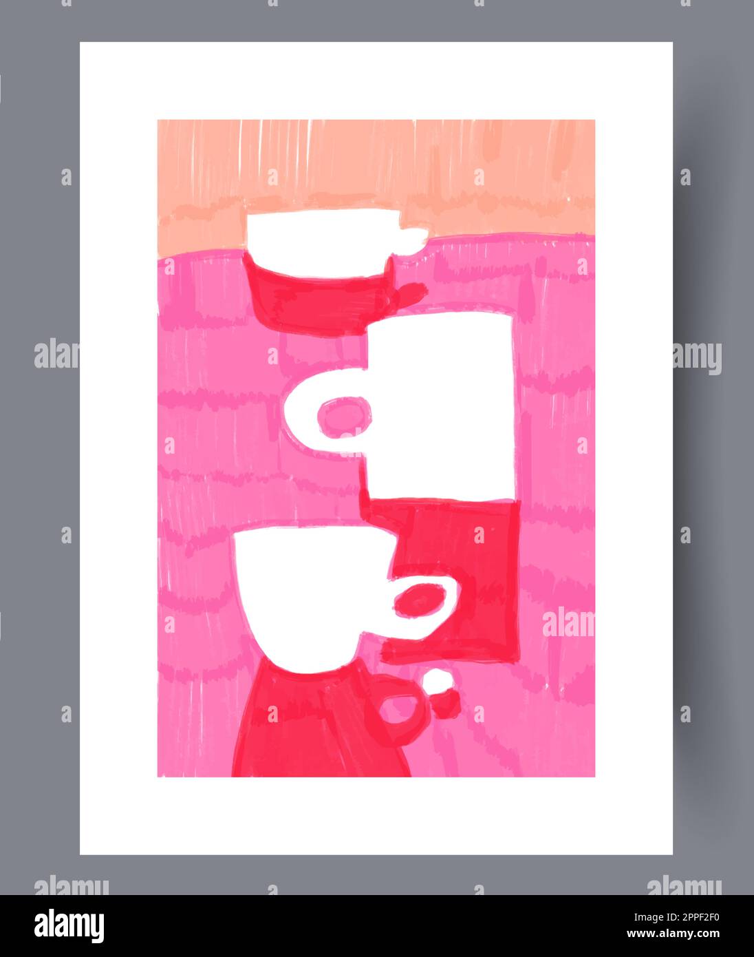 Surreal breakfast Stock Vector Images - Alamy