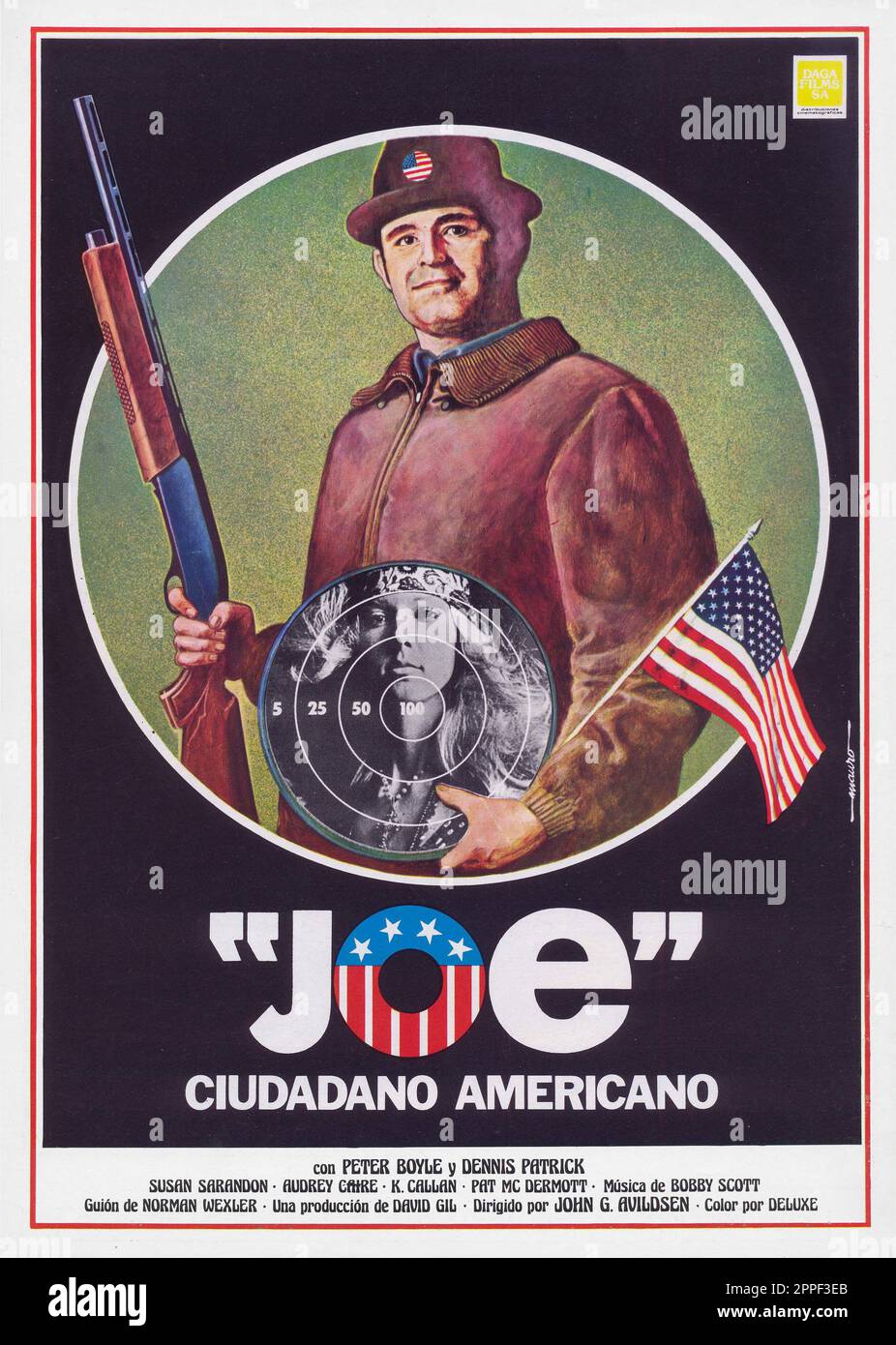 JOE (1970), directed by JOHN G. AVILDSEN. Credit CANNON FILMS / Album