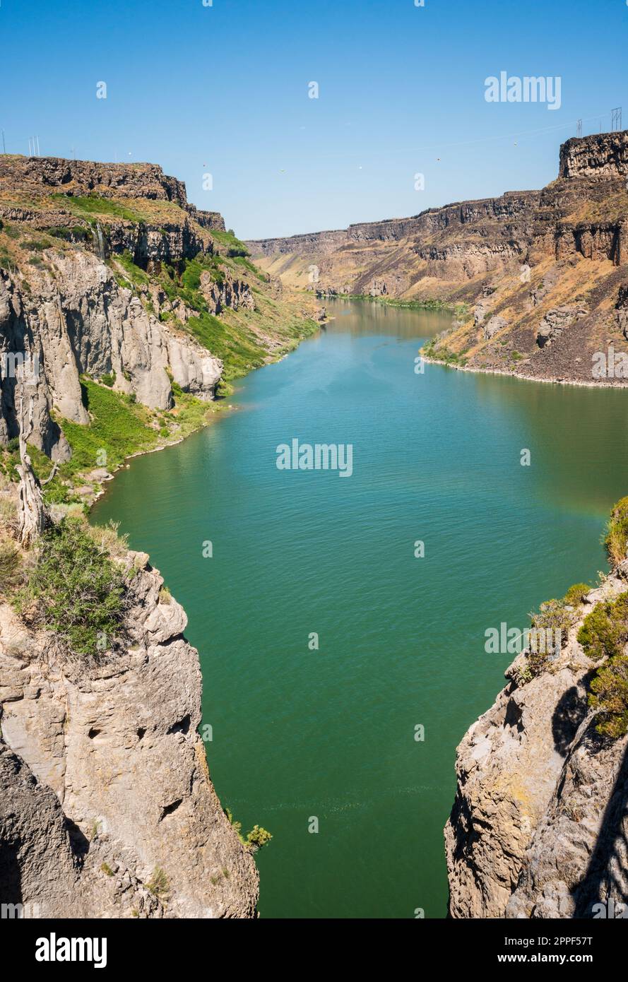 Shoshone Falls in Idaho on the Snake River Stock Photo Alamy