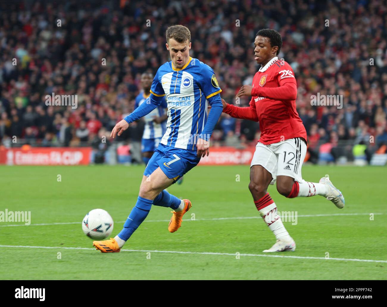 Jigsaw Puzzle of Solly March of Brighton & Hove Albion FC in Action