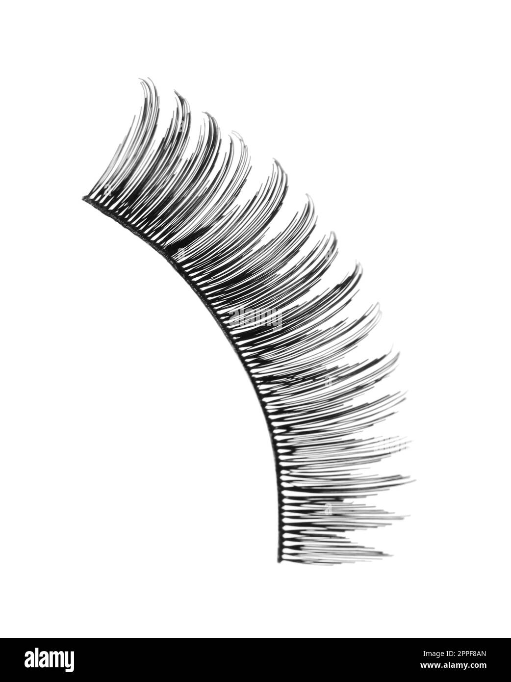 Fake eyelashes on white background. Makeup product Stock Photo Alamy