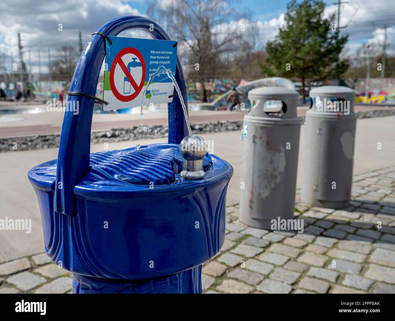 Berliner Wasserbetriebe, Public Well With Drinking Water, Berlin, Germany Stock Photo Alamy