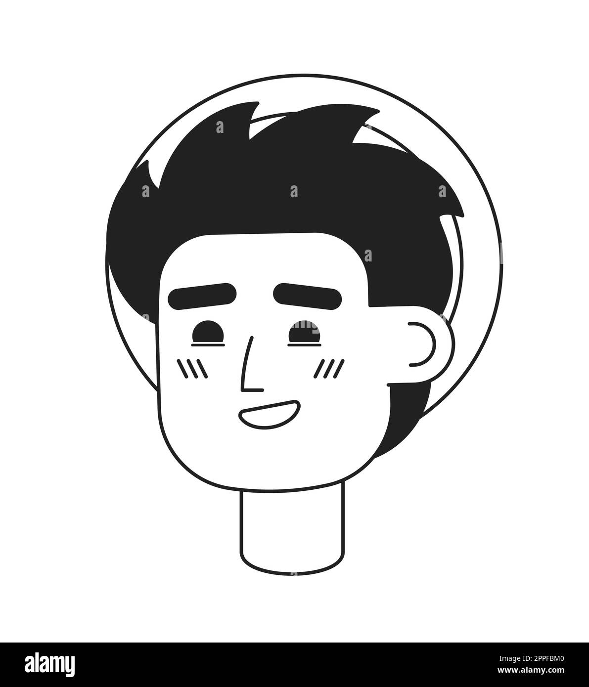 Man avatar wearing hat cap Stock Vector Images - Alamy