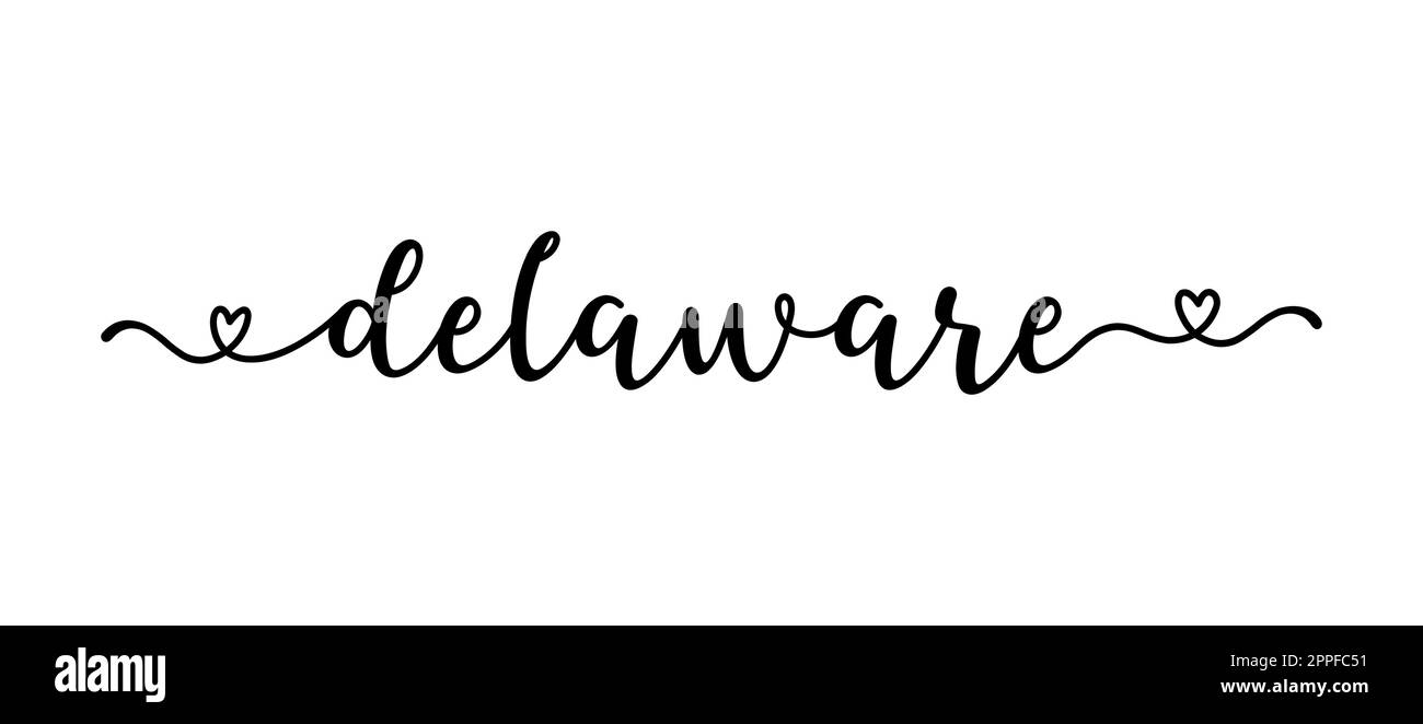 Delaware Text Delaware city sign Stock Vector Images - Alamy
