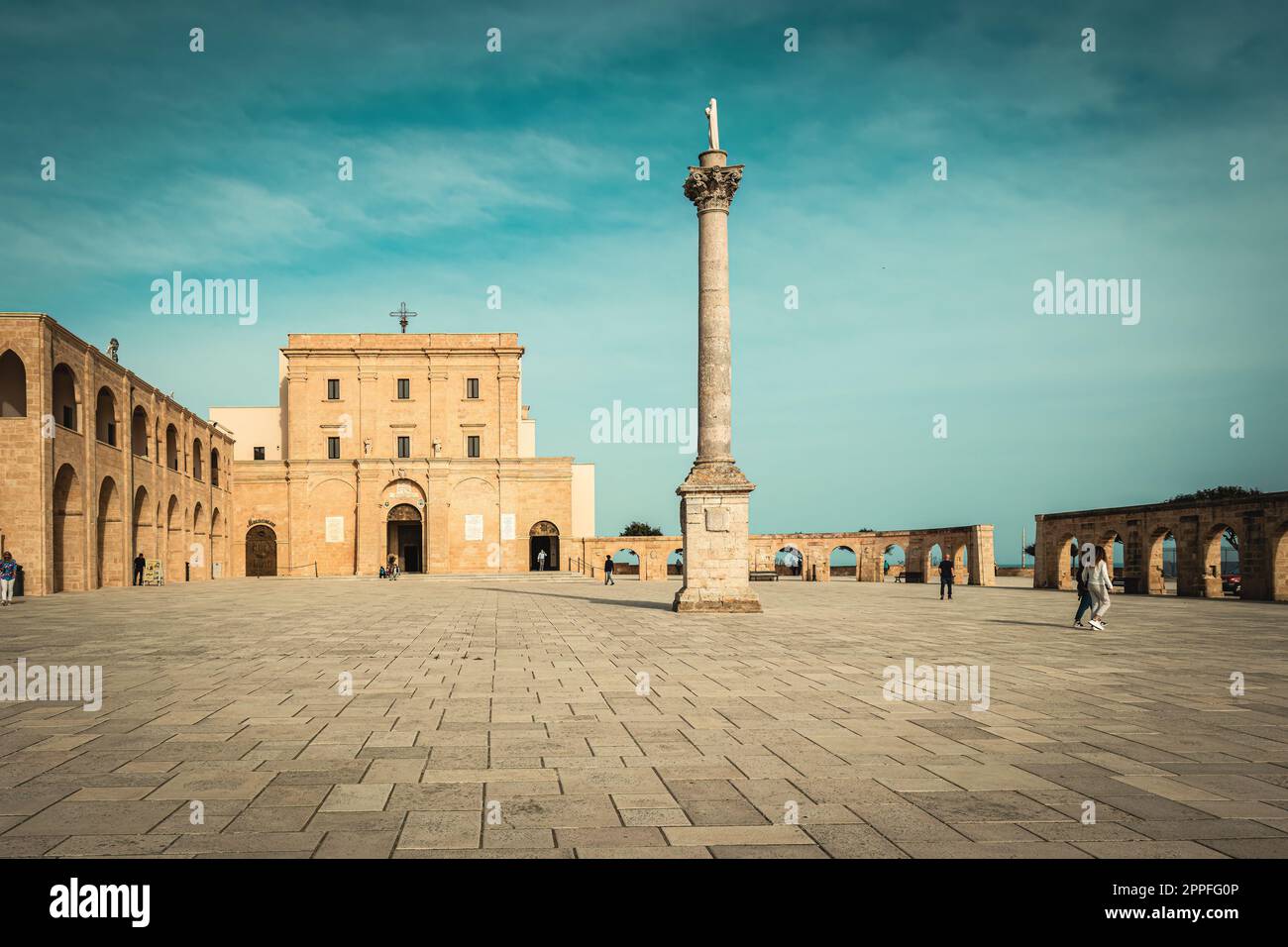 Santa Maria Di Leuca - Castrignano del Capo, Salento, Puglia, Italy Stock Photo