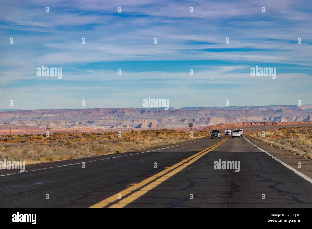 Arizona U.S. Route 89 and Grand Canyon Landscape Stock Photo Alamy