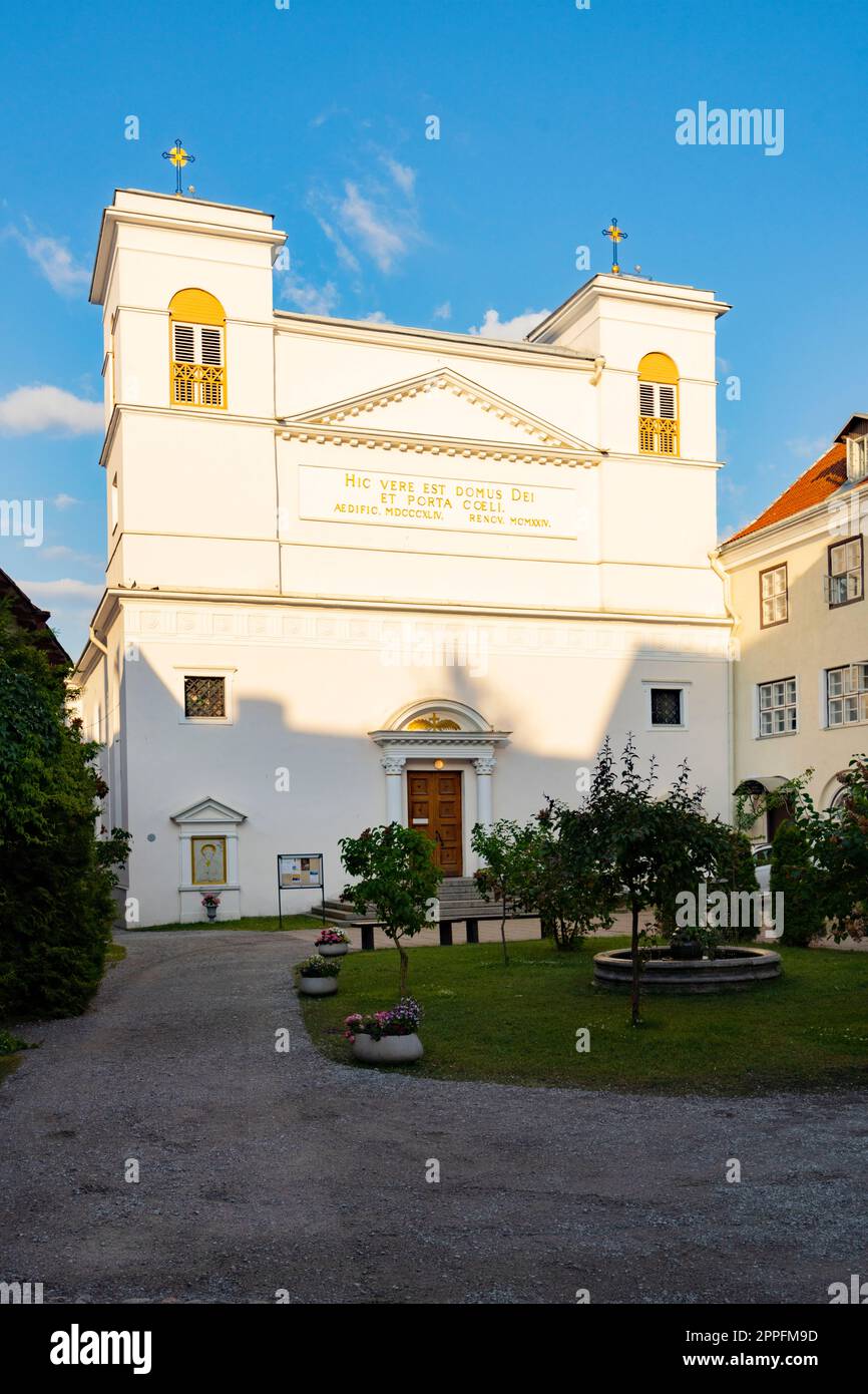 Catholic Cathedral of Saints Peter and Paul in Tallinn, Estonia Stock Photo