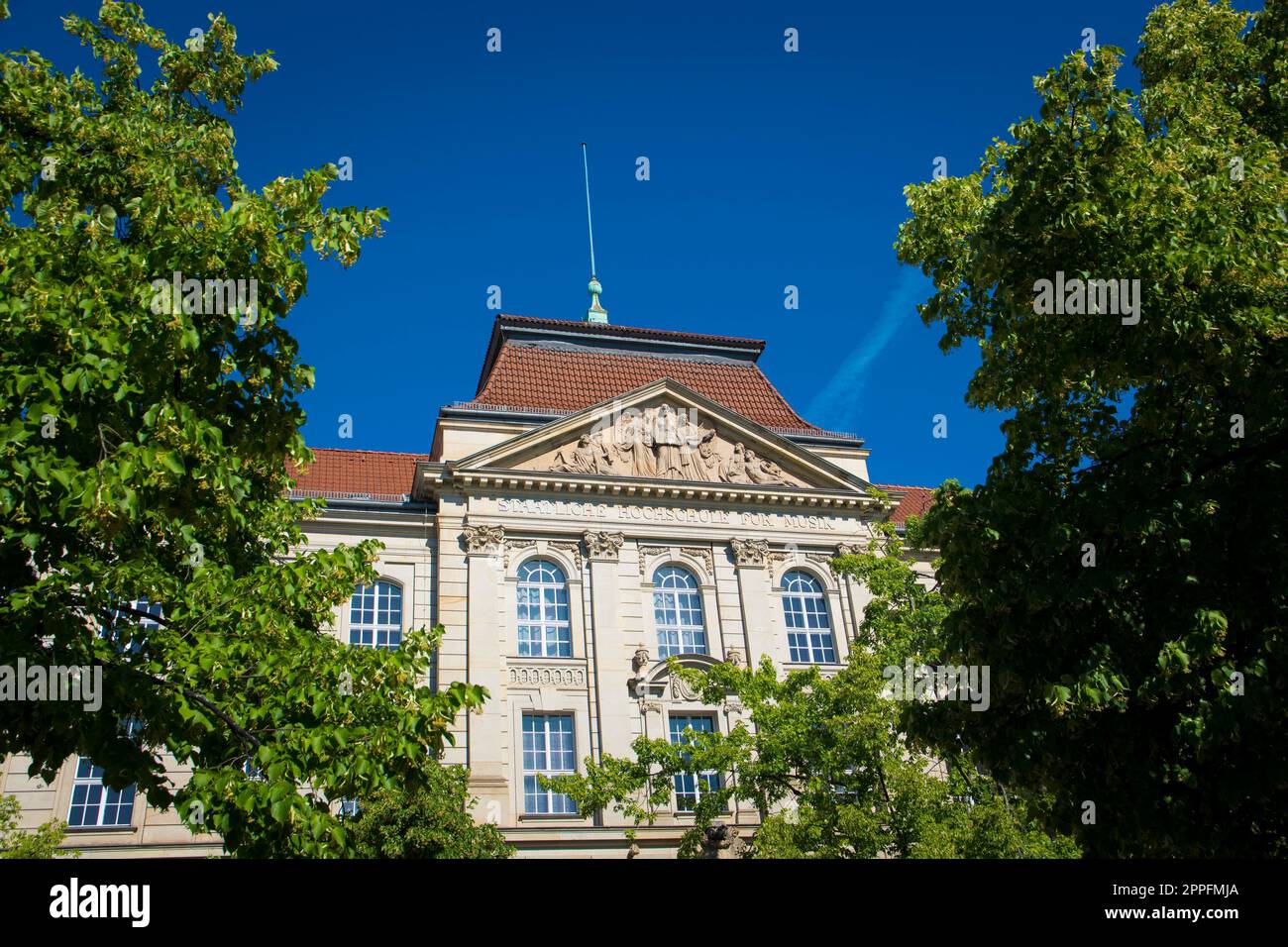 State University of Music in Berlin Stock Photo