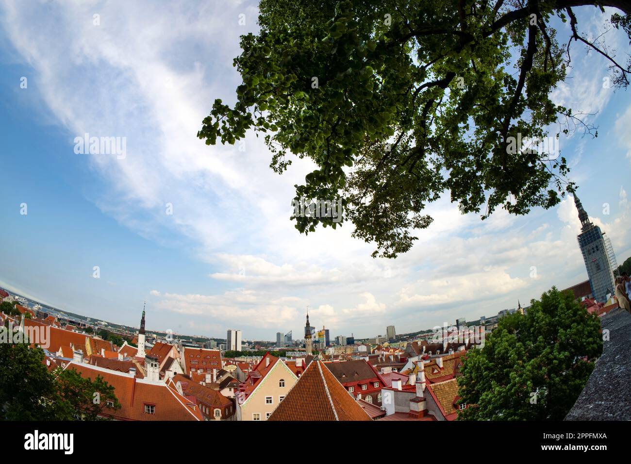 Tallinn estonia panorama city hi-res stock photography and images - Alamy