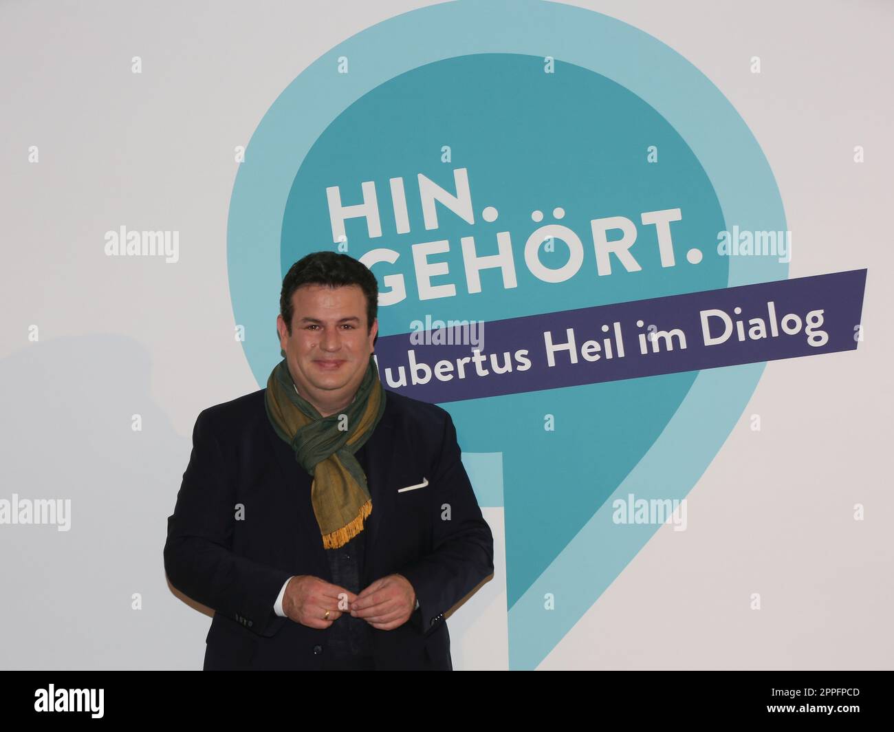 Hubertus Heil (SPD) Bundesminister fÃ¼r Arbeit und Soziales am 15.11.2022 in Magdeburg Stock Photo