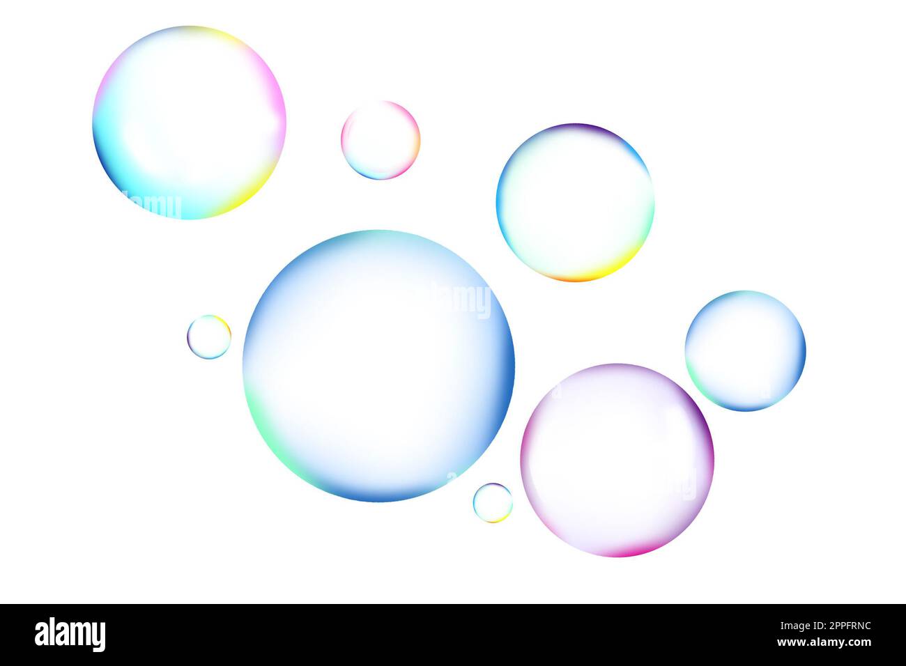 Premium Photo  Beautiful colorful soap bubbles float background.