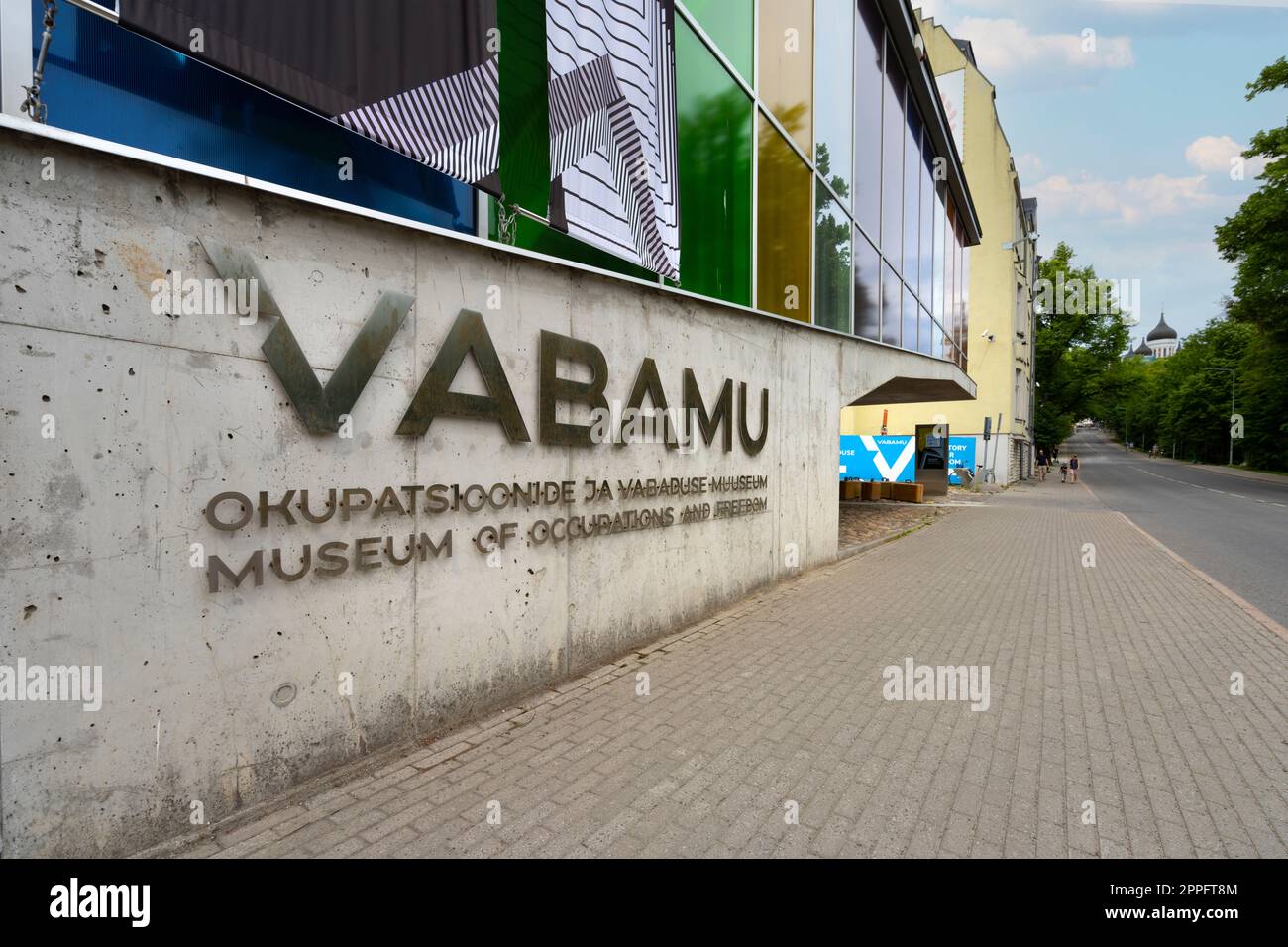 Vabamu Museum of Occupations and Freedom in Tallinn, Estonia. Stock Photo