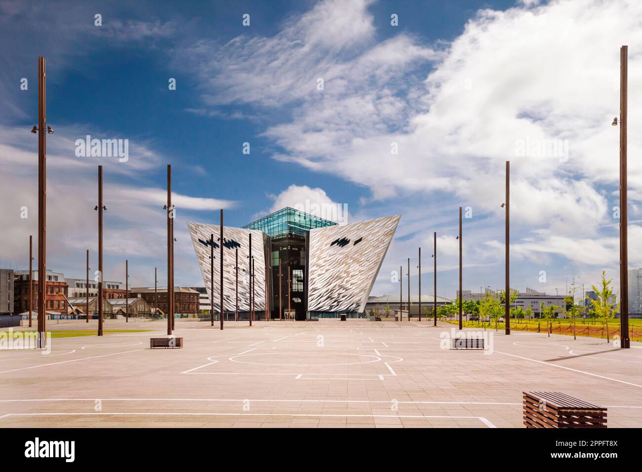 Belfast Titanic Museum, Belfast, Northern Ireland, UK Stock Photo