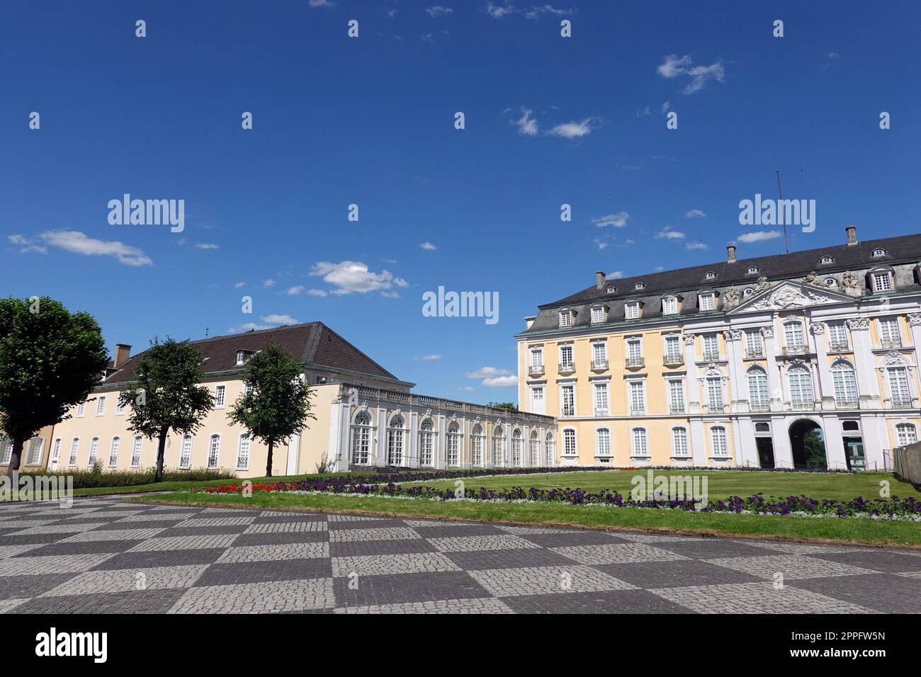 Schloss Augustusburg, Nordrhein-Westfalen, Deutschland, BrÃ¼hl Stock Photo