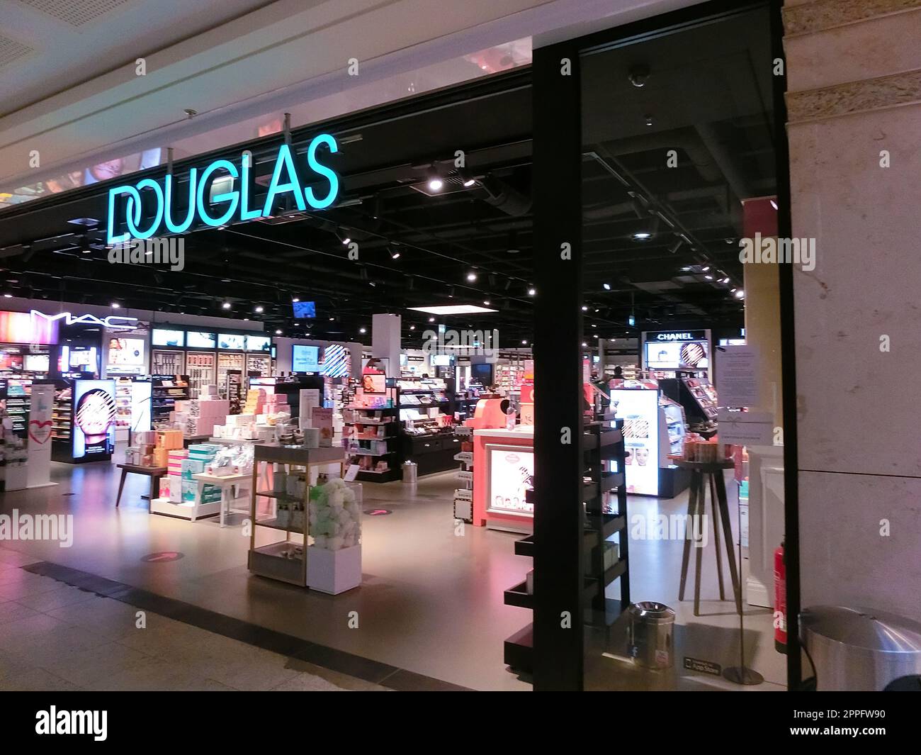 Douglas store in Neu-Isenburg, Germany Stock Photo