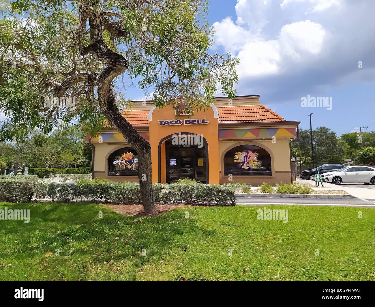 Taco Bell store in Miami, Florida, USA Stock Photo Alamy