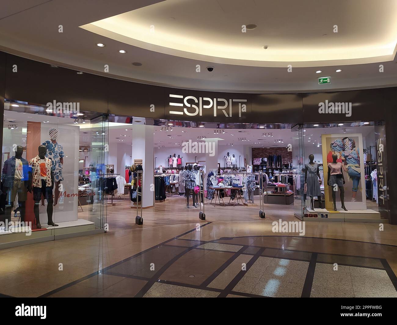 Clothing esprit logo hi-res stock photography and images - Alamy