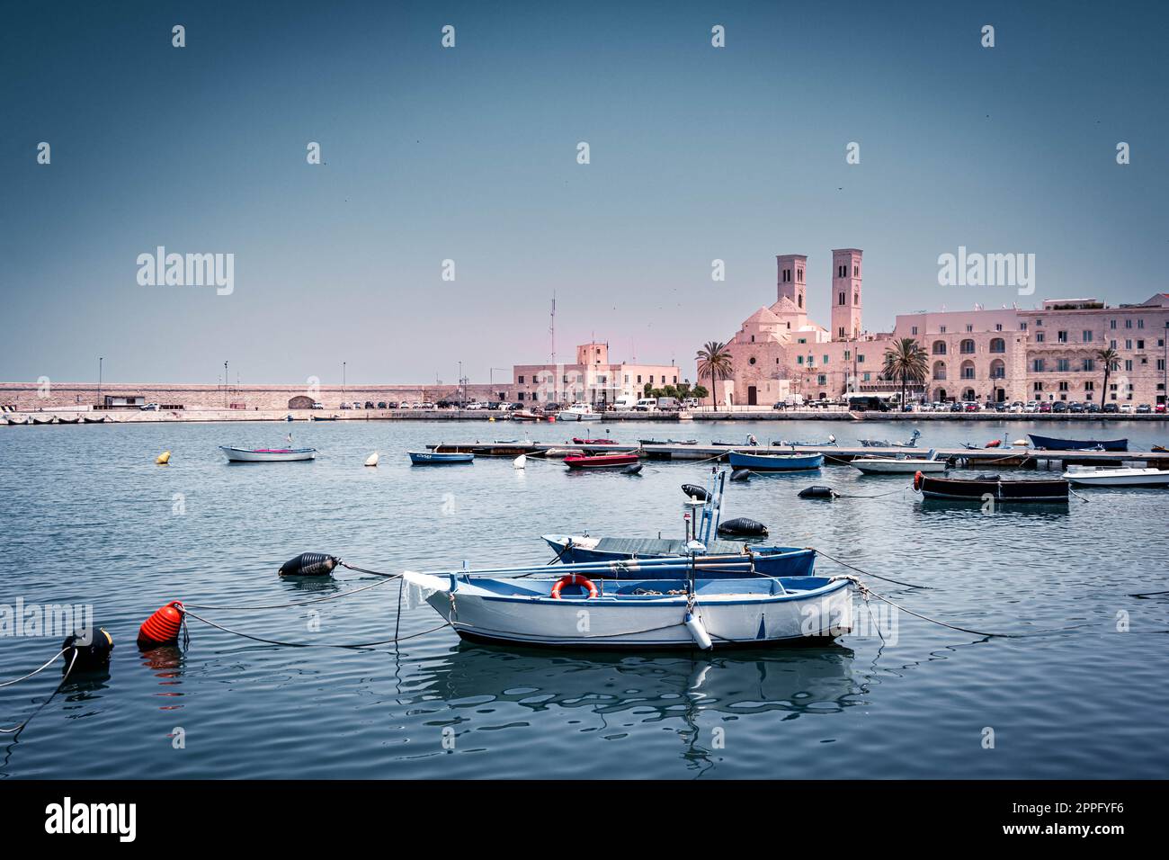 Molfetta Bay - Puglia, Italy Stock Photo