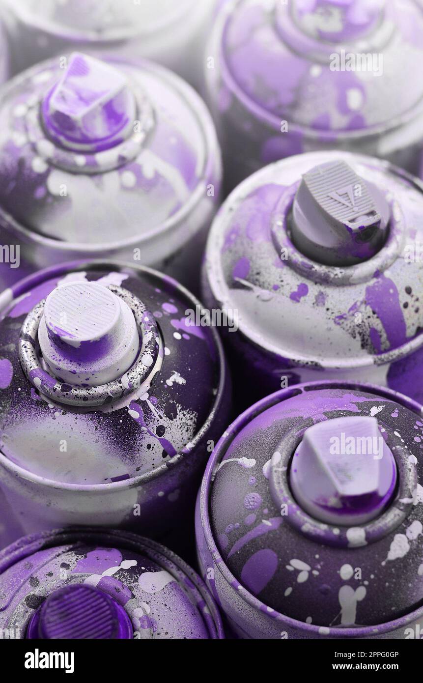 Spray paint cans graffiti art hi-res stock photography and images - Alamy