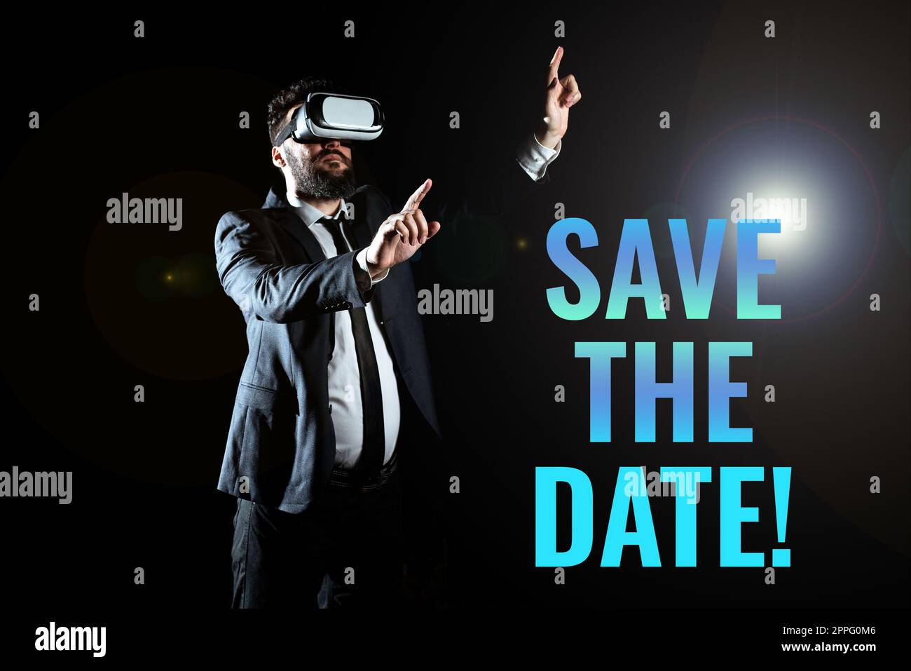 Conceptual display Save The Date. Business approach Remembering the schedule Mark the calendar Invitation Stock Photo