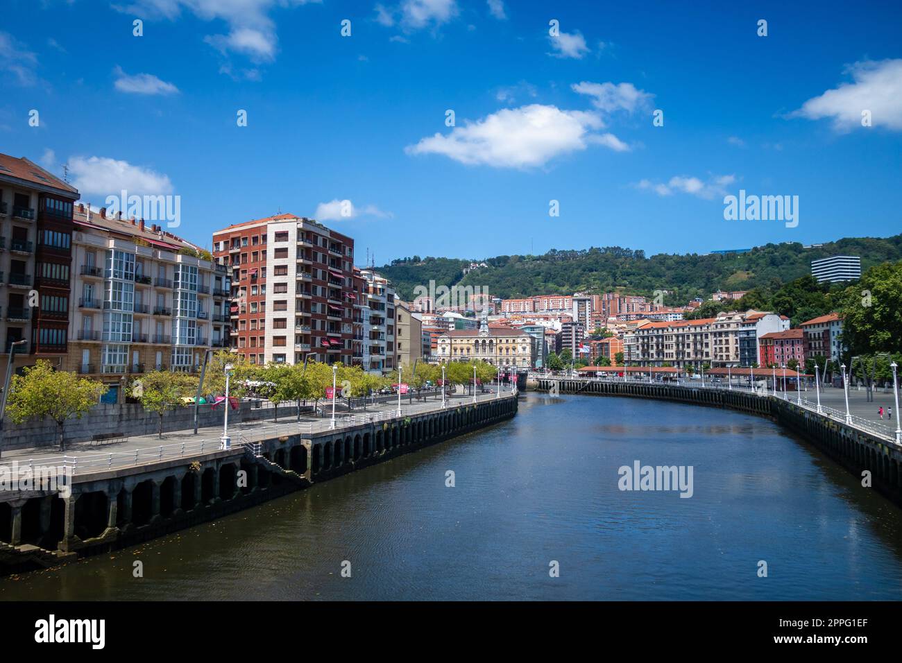 Basque Country Rivers Bilbao riverfront hi-res stock photography and images - Alamy