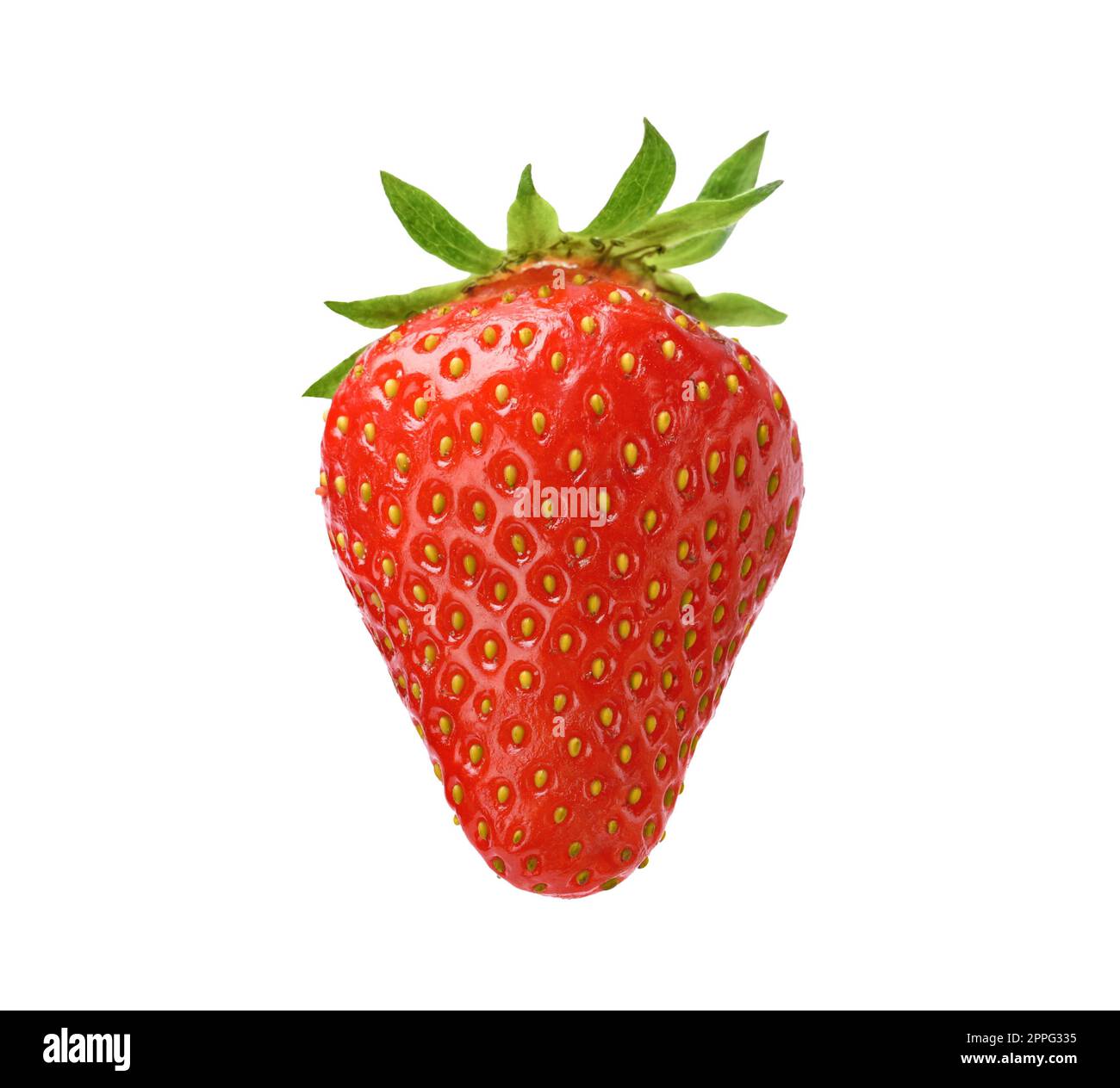 Delicious fresh ripe strawberry isolated on white Stock Photo - Alamy