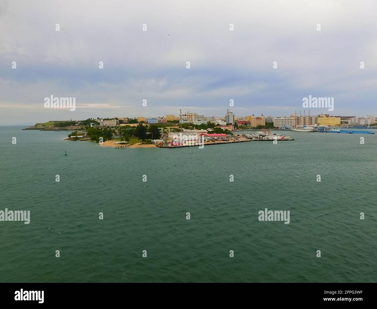 Skyline of San Juan, Puerto Rico Stock Photo - Alamy