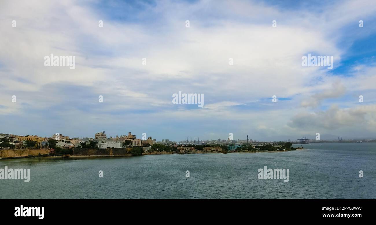 Skyline of San Juan, Puerto Rico Stock Photo - Alamy