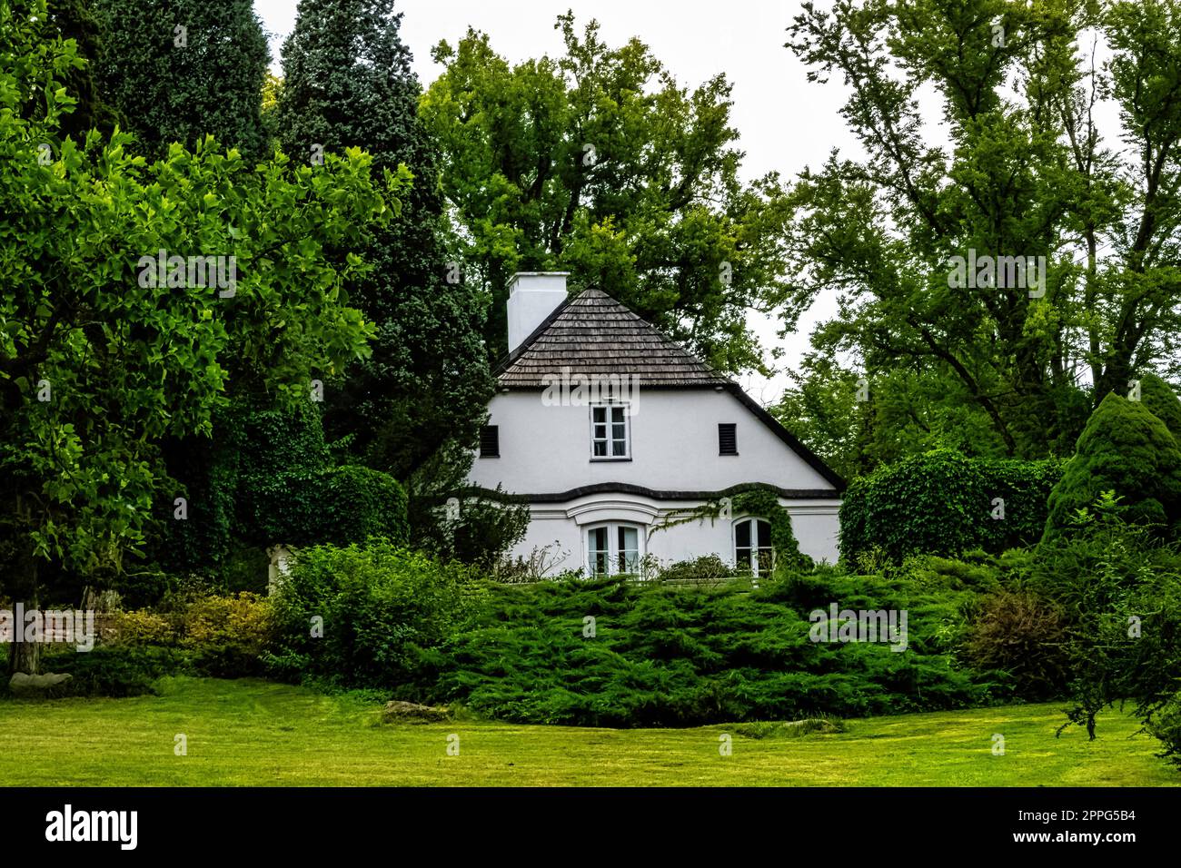 Manor-house in Zelazowa Wola - the Birthplace of Frdric Chopin - Zelazowa Wola. Masovia, Poland Stock Photo