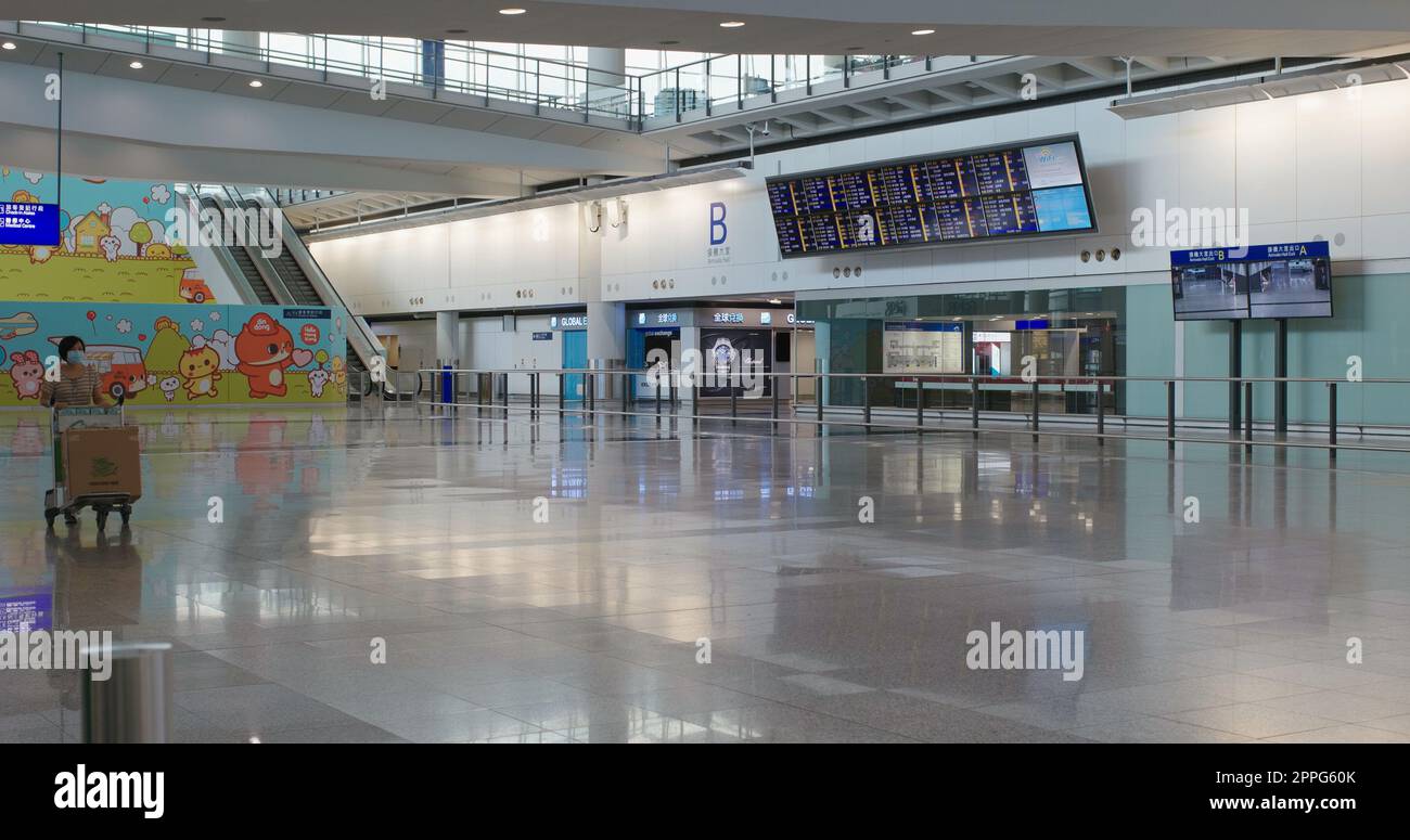 Chek lap kok, Hong Kong, 20 September 2020: Hong Kong airport Stock Photo