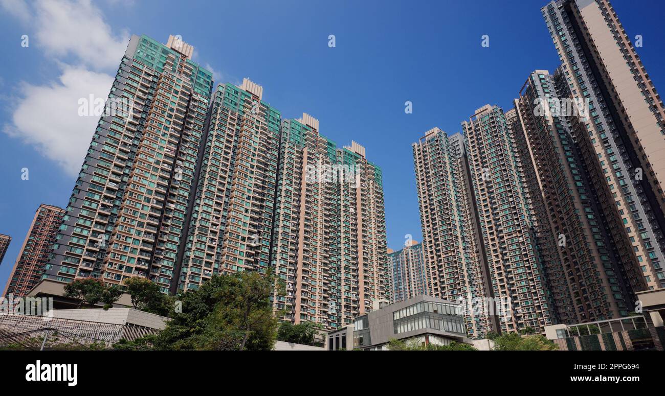 Yuen Long, Hong Kong 21 October 2021 Hong Kong residential district