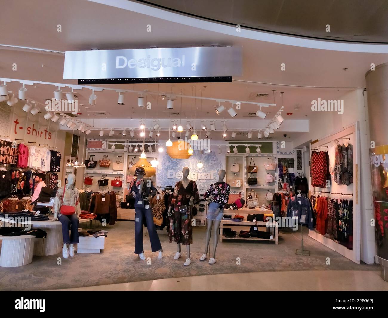 Desigual store at International airport in Frankfurt am Main, Germany Stock  Photo - Alamy