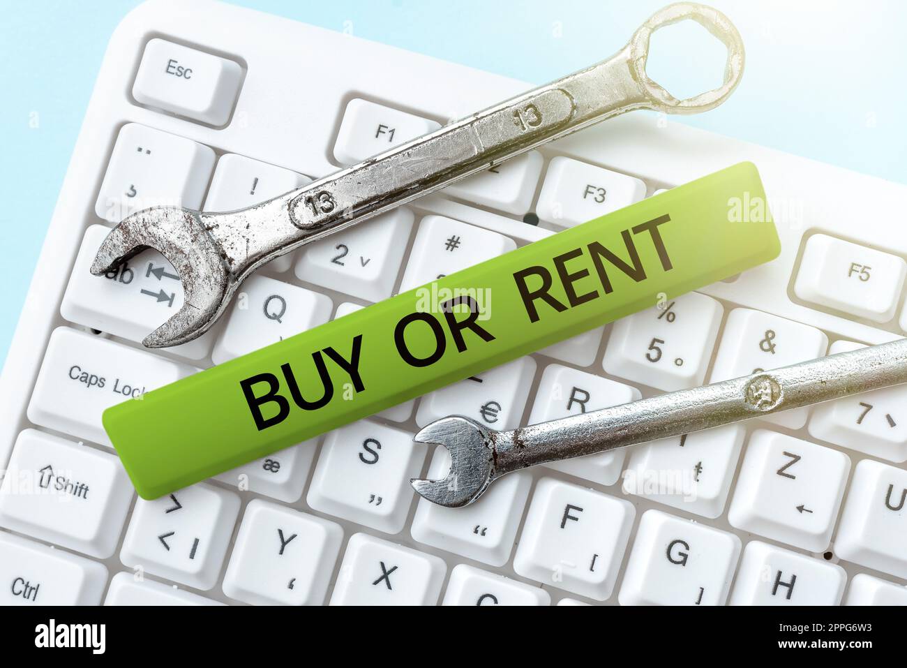 Inspiration showing sign Buy Or Rent. Business showcase Doubt between owning something get it for rented Indecision -49173 Stock Photo