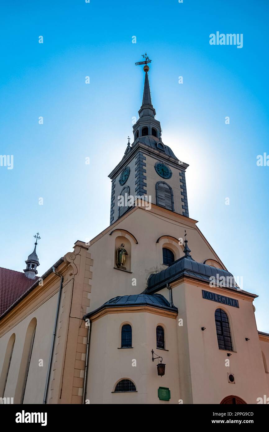 Parish church of the Most Holy Trinity in Wejherowo, Pomerania, Poland