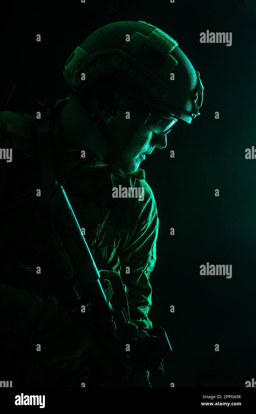Spec ops Operator Stock Photo