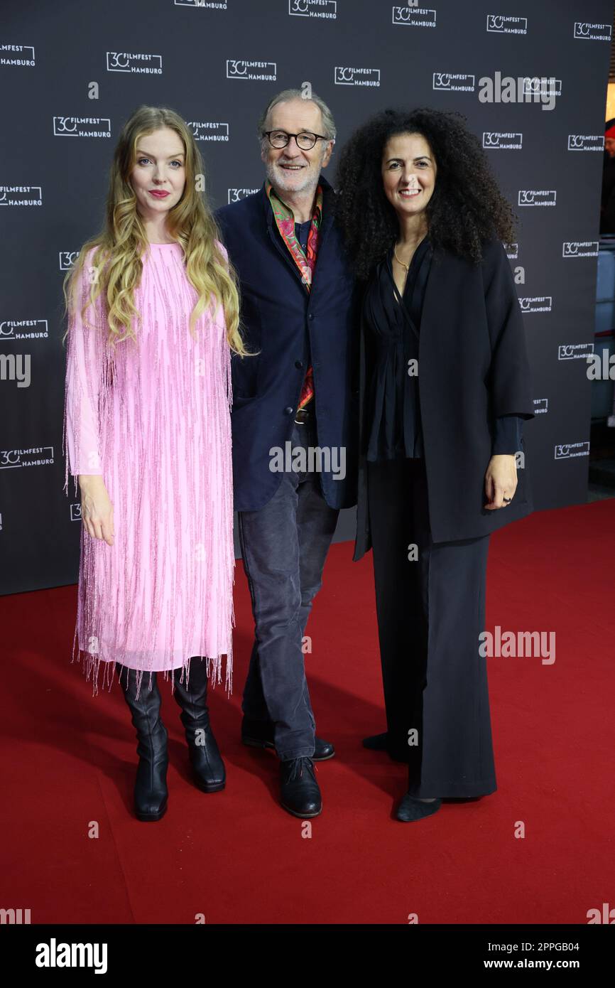 Pheline Roggan,Peter Lohmeyer,Malika Rabahallah,Opening of film festival Hamburg 2022 at Cinemaxx Dammtor,Hamburg,29.09.2022 Stock Photo