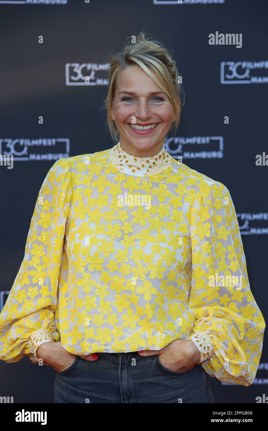 Tanja Wedhorn,Red Carpet on Saving the Climate for Beginners at film festival Hamburg,Cinemaxx Dammtor,30.09.2022 Stock Photo