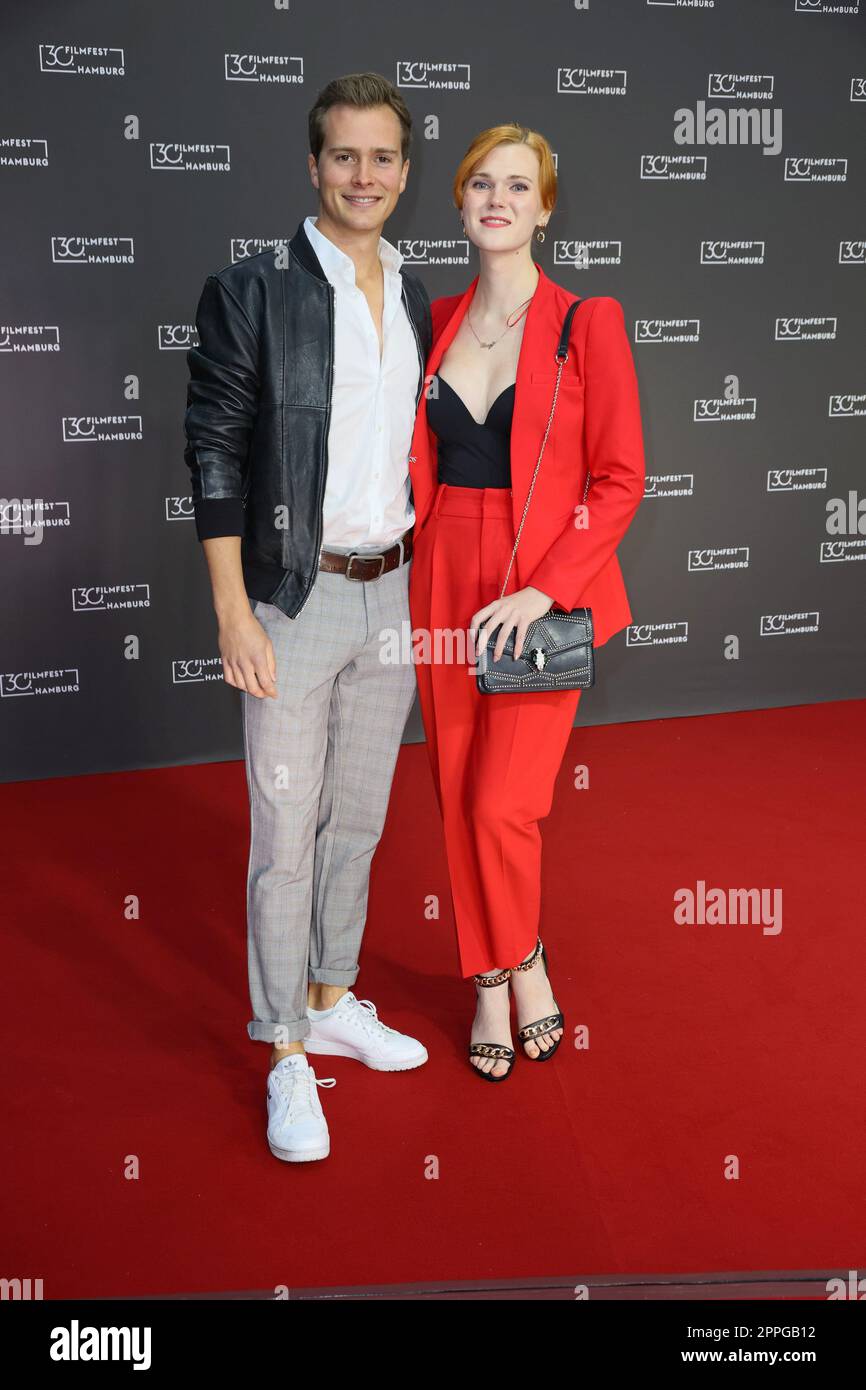 Lucas Bauer,Lucy Hellenbrecht,Opening of film festival Hamburg 2022 at Cinemaxx Dammtor,Hamburg,29.09.2022 Stock Photo