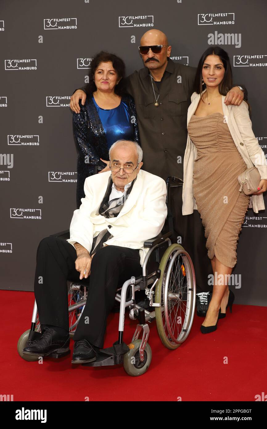 Giwar Hajabi aka Xatar with family