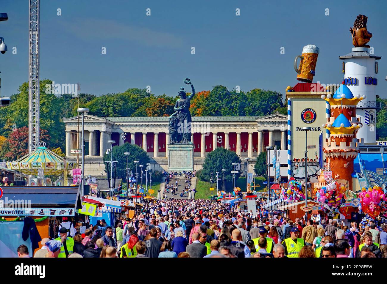 Europe, Germany, Bavaria, Munich, Oktoberfest, folk festival, Bavaria ...