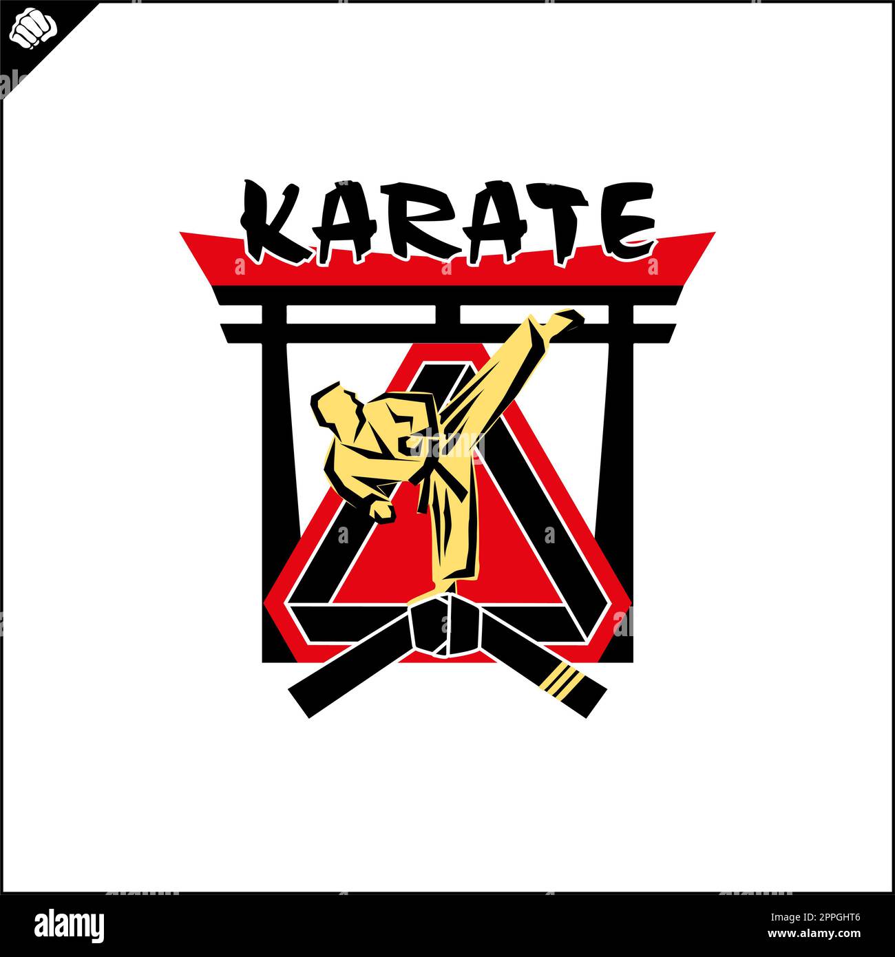 Karate woman kick hires stock photography and images Alamy