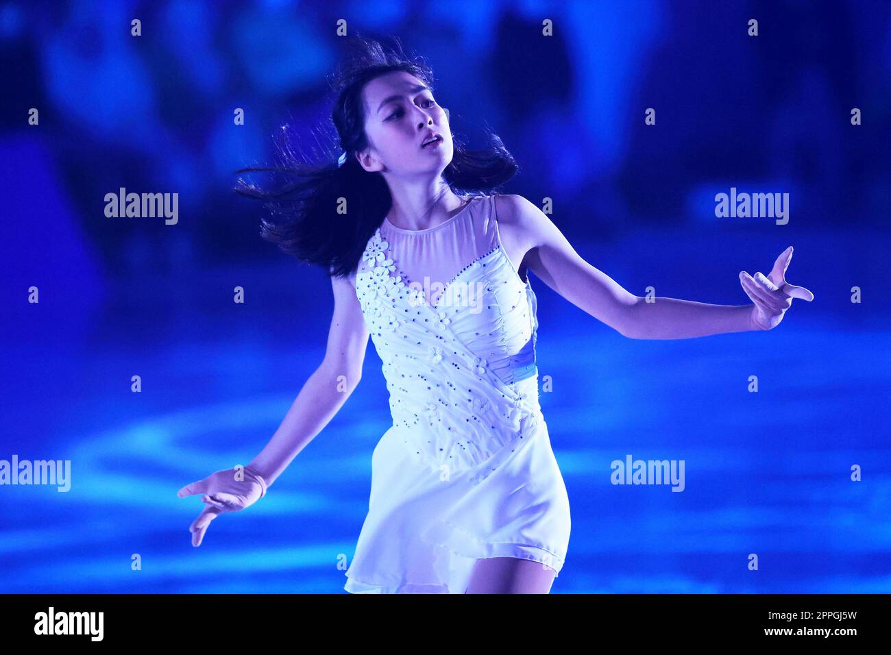 Kinoshita Academy Kyoto Ice arena, Kyoto, Japan. 22nd Apr, 2023. Ikura