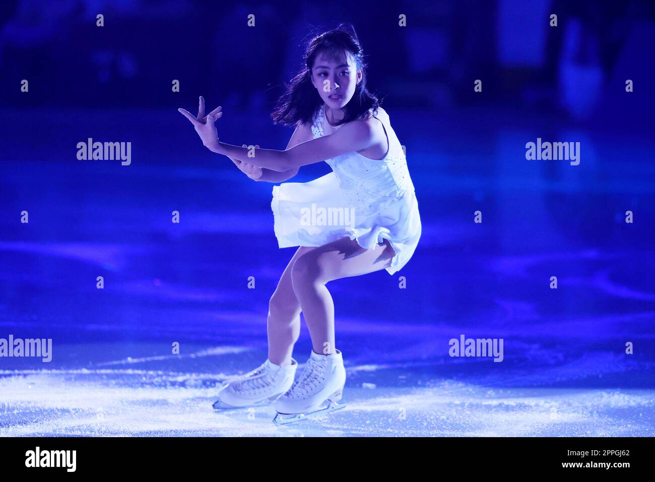 Kinoshita Academy Kyoto Ice arena, Kyoto, Japan. 22nd Apr, 2023. Ikura