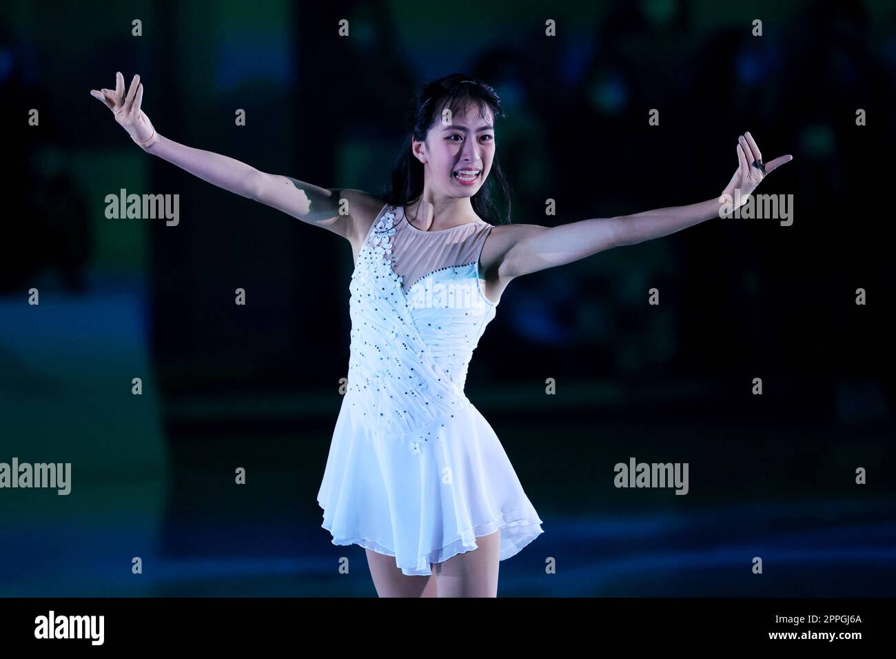 Kinoshita Academy Kyoto Ice arena, Kyoto, Japan. 22nd Apr, 2023. Ikura