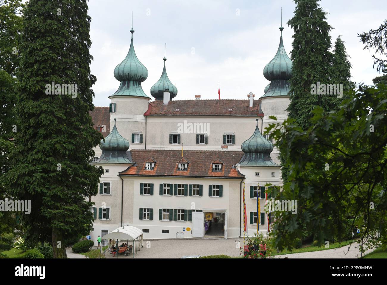 Castle Artstetten in Lower Austria Stock Photo