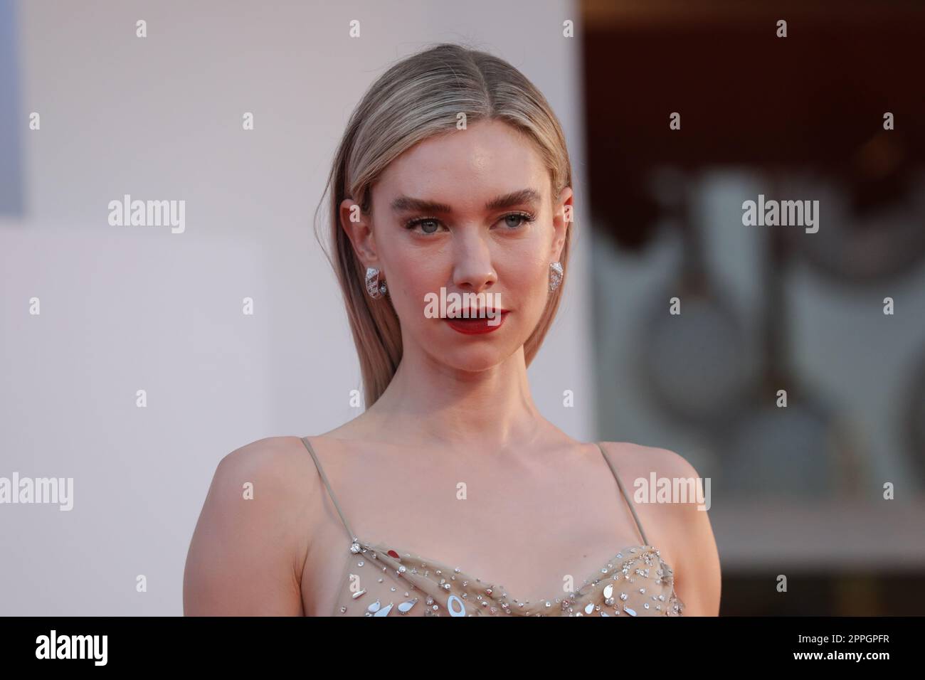 Vanessa Kirby with the Film The Son at the Venice Film Festival on the Red Carpet SEPTEMBER 7nd 2022 World premiere Stock Photo
